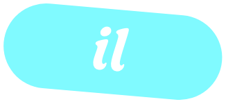 Etichetta con scritto "il"
